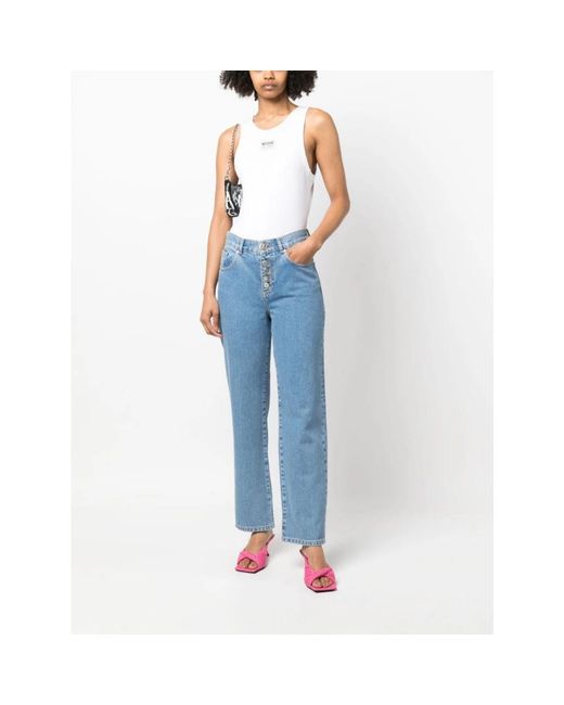 Moschino Blue Straight Jeans