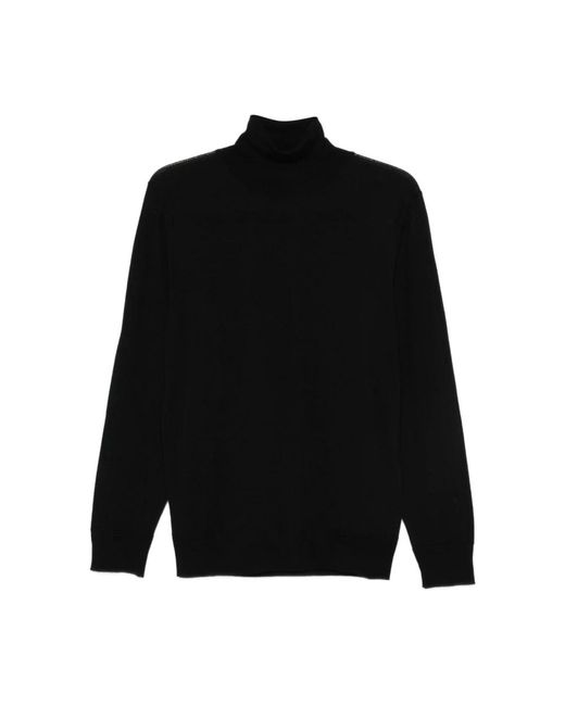 Turtlenecks Barena de hombre de color Black