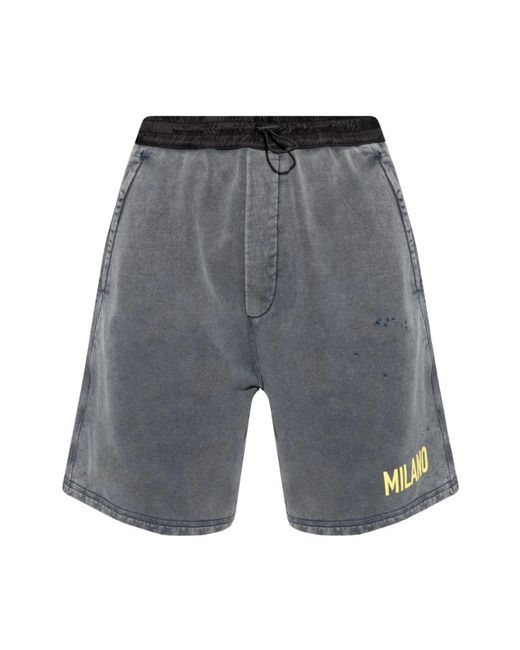 DSquared² Gray Short Shorts for men