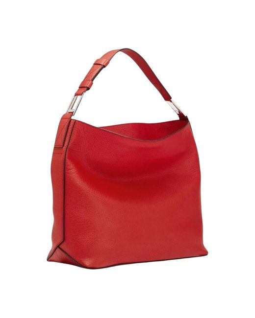 Lancel Red Shoulder Bags