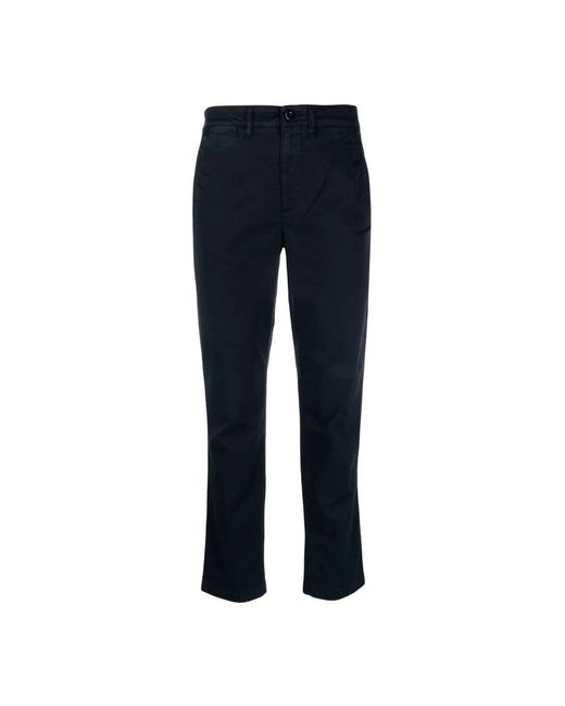 Straight trousers Ralph Lauren de color Blue