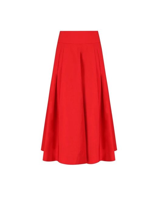 Midi Skirts Essentiel Antwerp de color Red