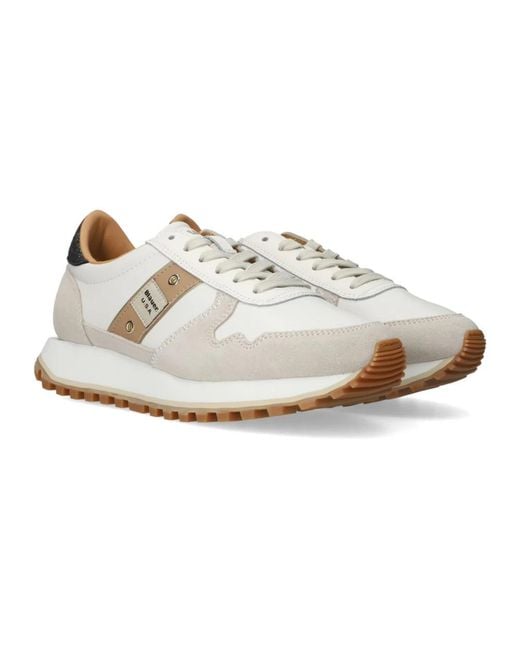 Blauer White Sneakers