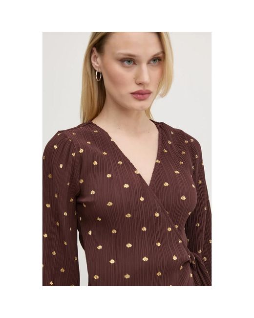 Wrap Dresses Never Fully Dressed de color Brown