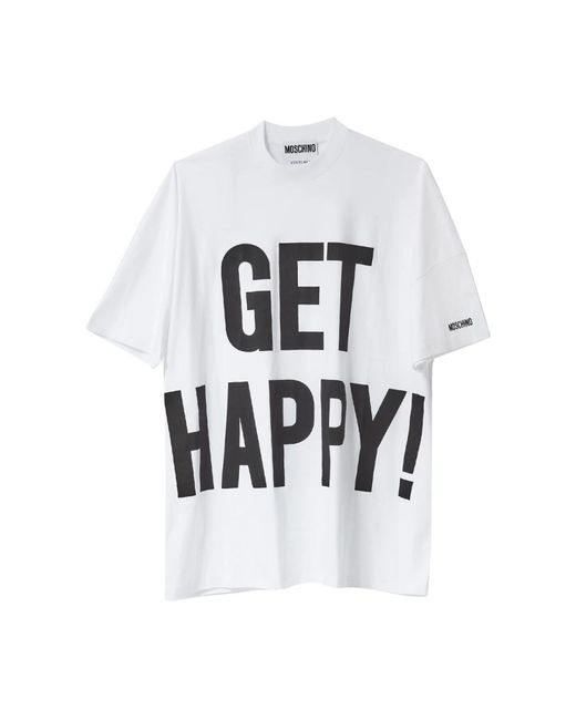 Moschino White Short Dresses