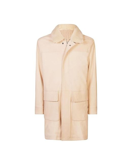 Eleventy Parkas in het Natural voor heren