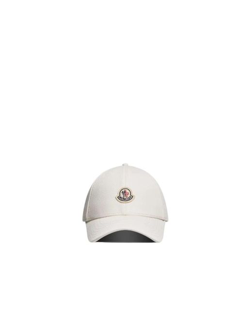 Caps Moncler de hombre de color White