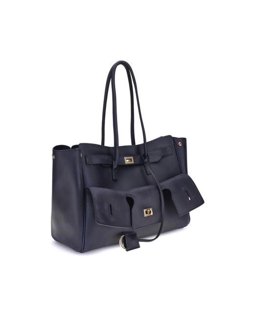 Balenciaga Tote Bags in het Blue