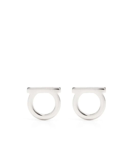 Ferragamo Metallic Earrings