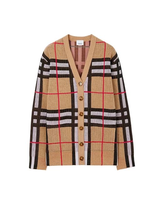 Burberry Brown Cardigans