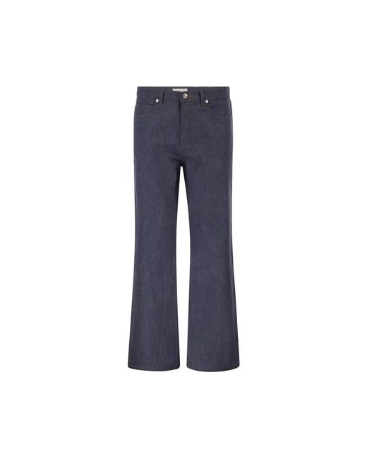 A.P.C. Blue Flare Jeans for men