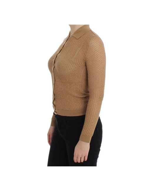 Dolce & Gabbana Brown Cardigans