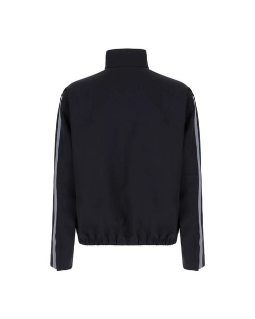Gucci Hoodies & Sweatvesten ,Blauw ,Wol Sweatshirt Met Ritssluiting in het Black voor heren