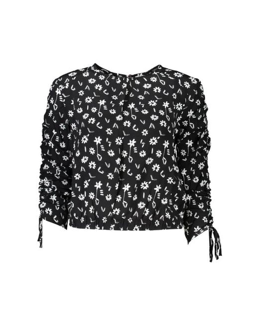 Blouses Desigual de color Black