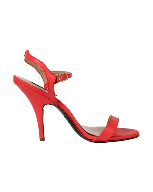 Patrizia Pepe Red High Heel Sandals