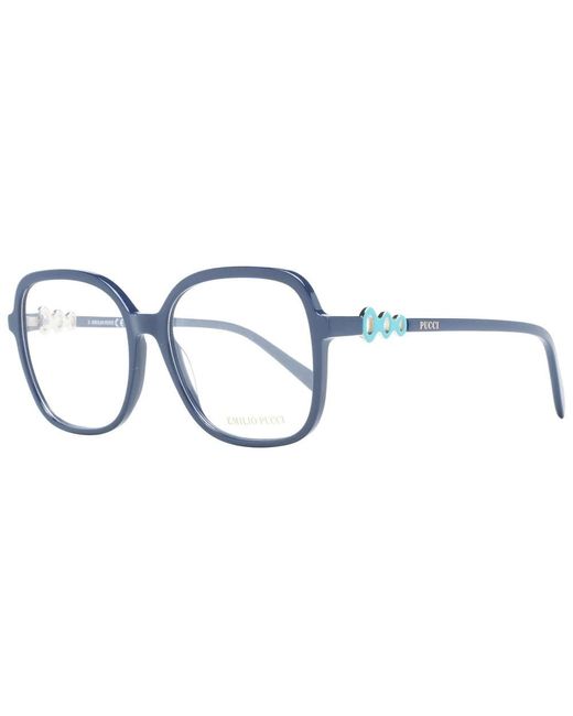 Glasses di Emilio Pucci in Blue