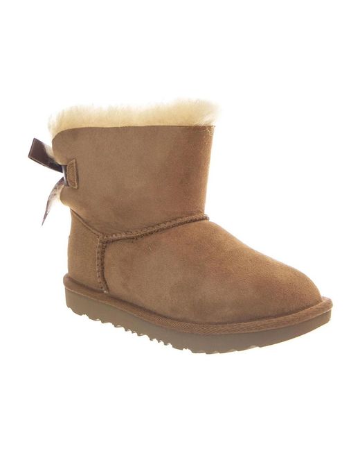 Ugg Brown Mini Bailey Bow Ii