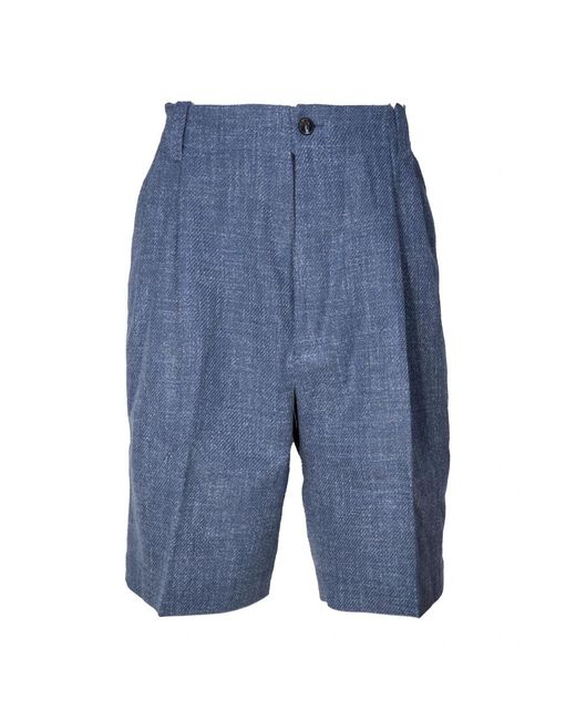 L.b.m. 1911 Blue Casual Shorts for men