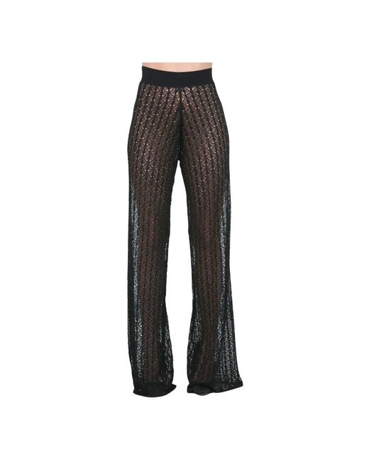 Circus Hotel Gray Wide Trousers