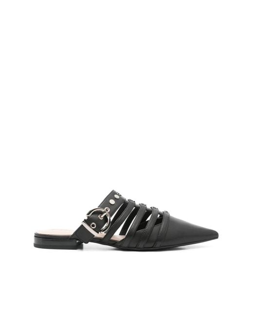 Pinko Black Mules