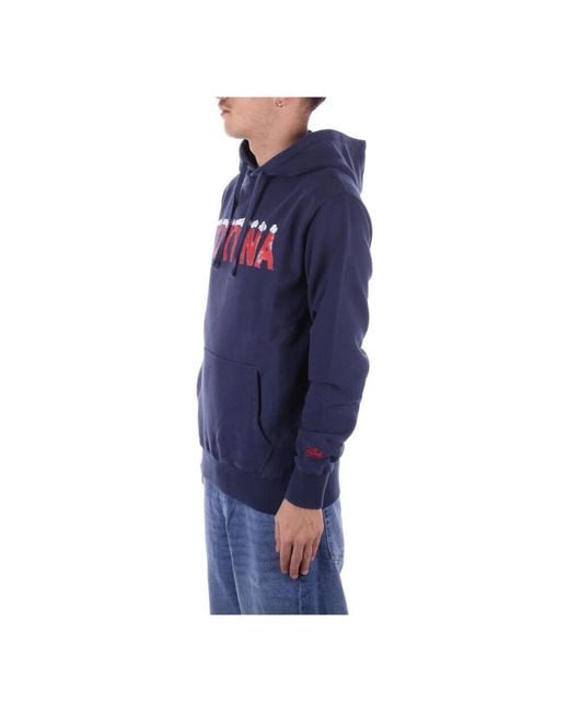 Hoodies Mc2 Saint Barth de hombre de color Blue