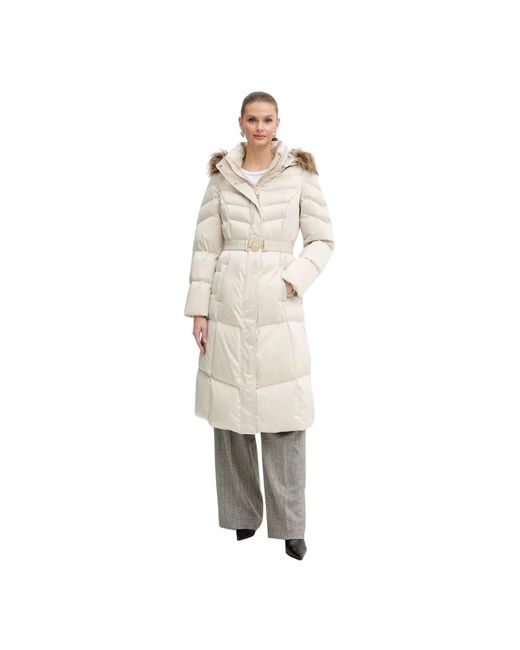 Down Coats Guess en coloris Natural