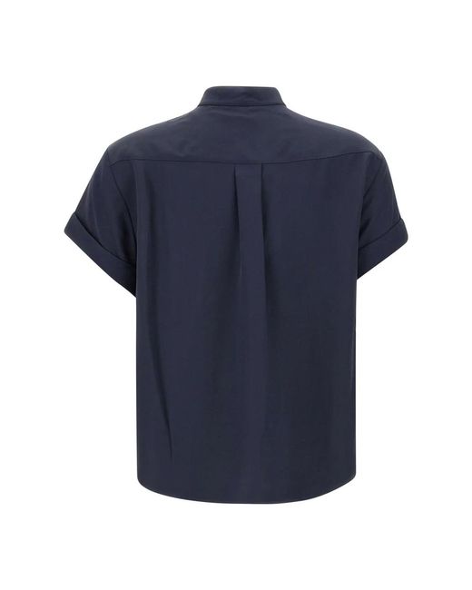 Blouses & shirts > shirts Theory en coloris Blue