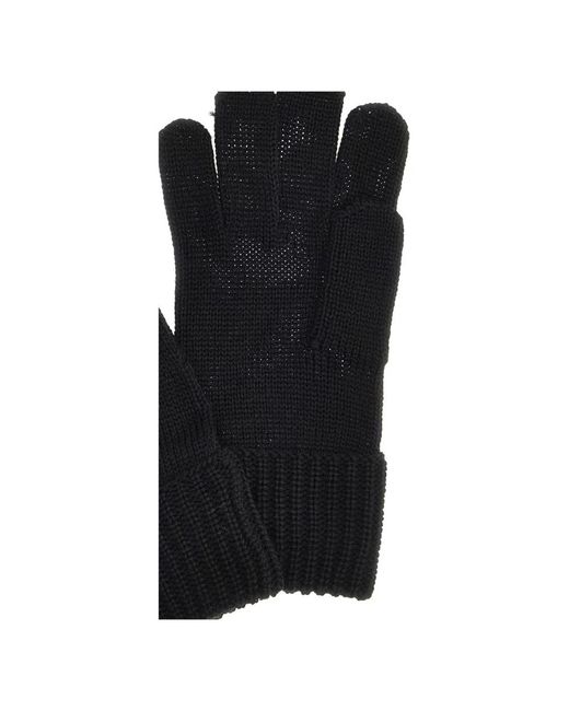 Guess Accessoires ,Zwart ,Wol Gebreide Handschoenen in het Black