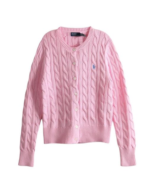 Ralph Lauren Pink Round-Neck Knitwear
