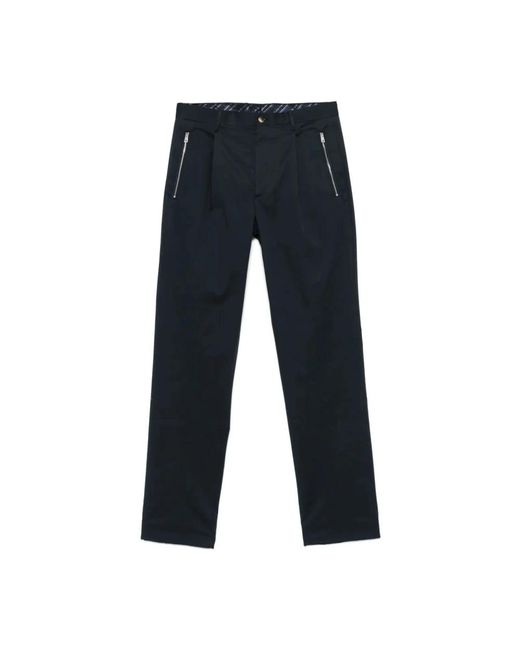 Etro Straight Trousers in het Blue voor heren