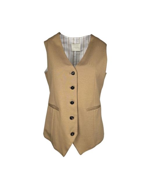 Circolo 1901 Natural Waistcoats