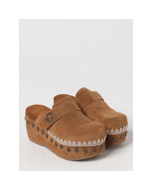 Mou Brown Wedges