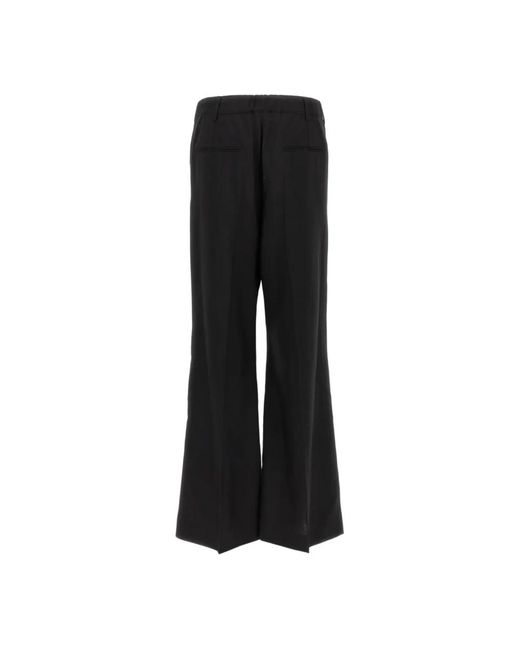 Marni Black Wide Trousers for men