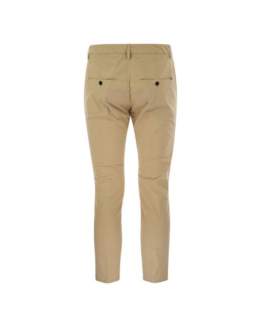 Dondup Natural Slim-Fit Trousers