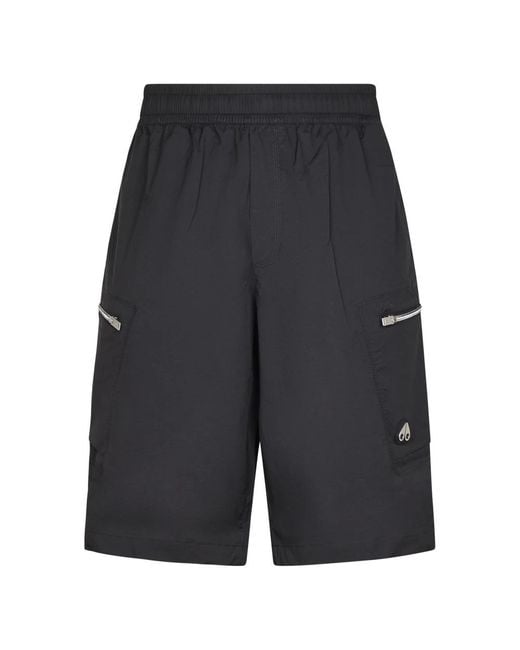 Moose Knuckles Gray Casual Shorts for men