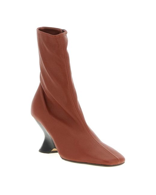 Dries Van Noten Brown Heeled Boots