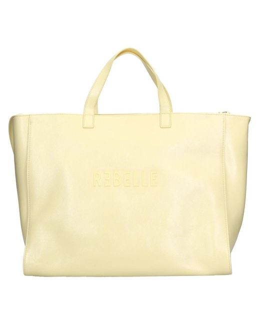 Rebelle Yellow Shopping Bags