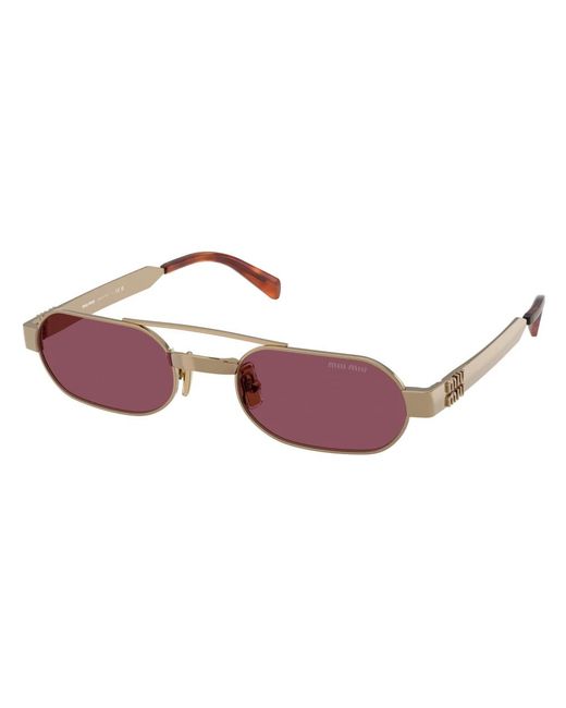 Miu Miu Purple Sunglasses