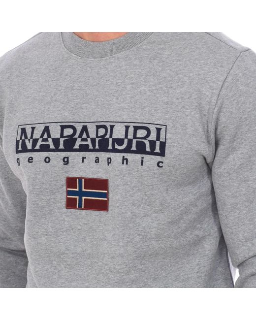 Napapijri Gray Sweatshirts for men