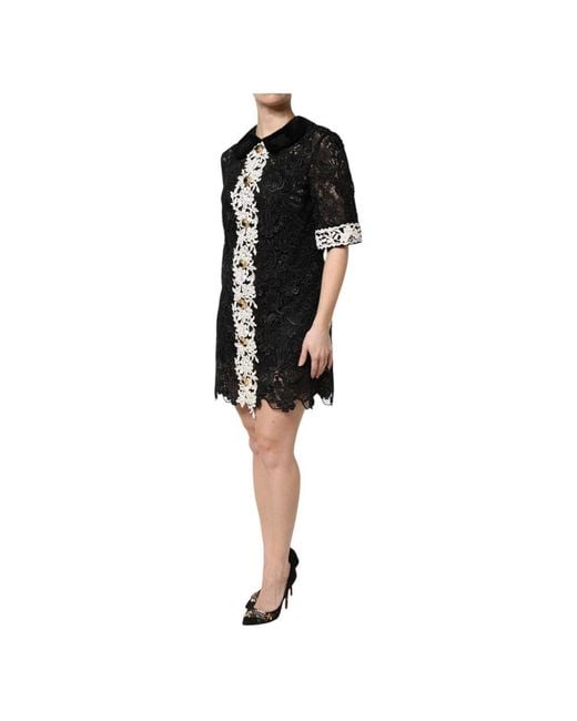 Short Dresses di Dolce & Gabbana in Black