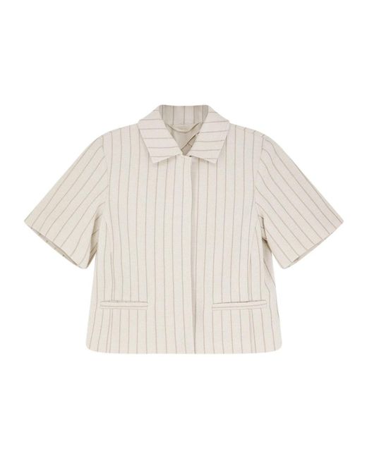 Shirts Max Mara de color Natural