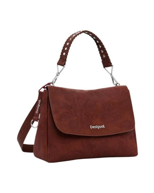 Desigual Brown Shoulder Bags