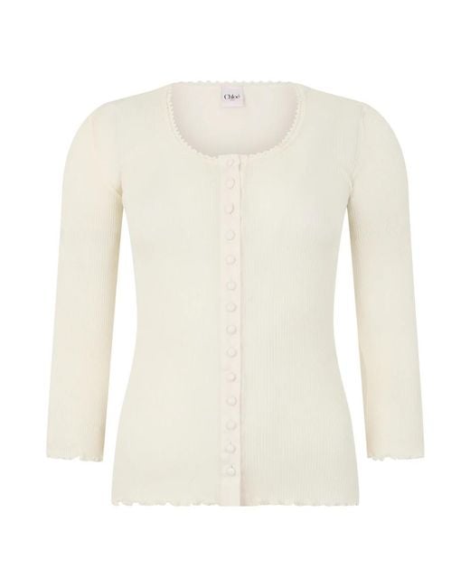 Chloé White Cardigans