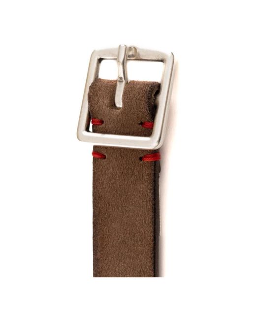 Eleventy Brown Belts for men