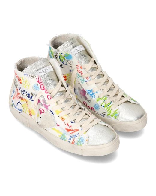Philippe Model Pink Sneakers