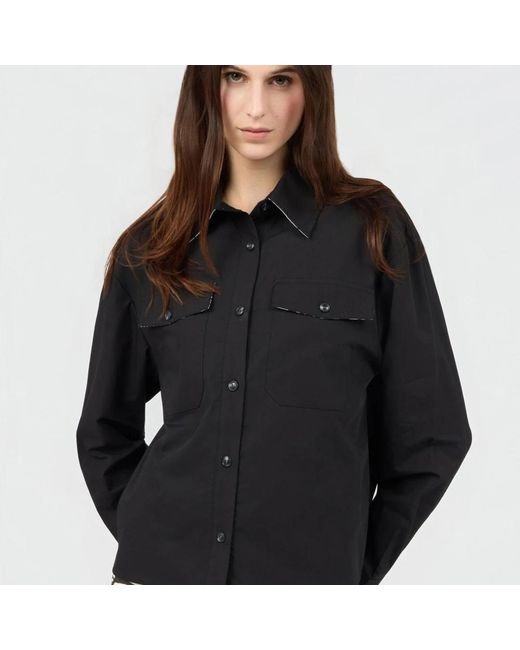 Roberto Cavalli Black Shirts