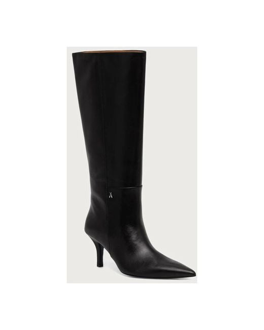 Patrizia Pepe Black Heeled Boots
