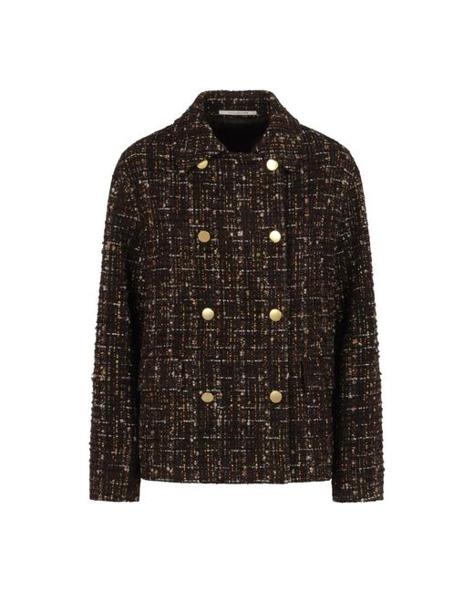 Tagliatore Black Tweed Jackets