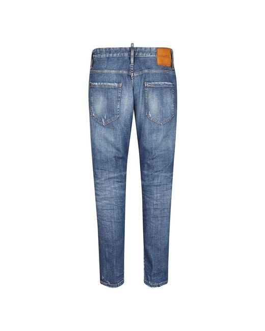 DSquared² Blue Slim Fit Jeans for men