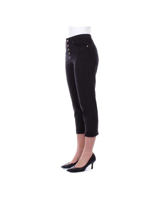 Dondup Blue Cropped Trousers